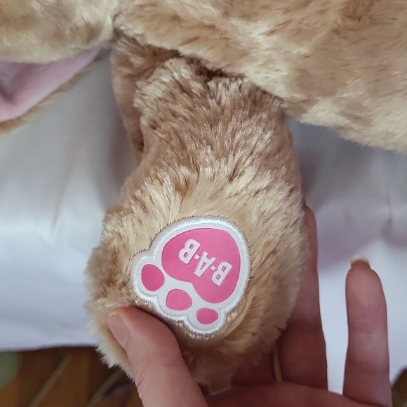 Build A Bear Plush EASTER Bunny Rabbit Very Soft Pink Nose Floppy ears - Picture 6 of 10